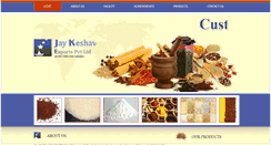 Desktop Screenshot of jaykeshavgroup.com